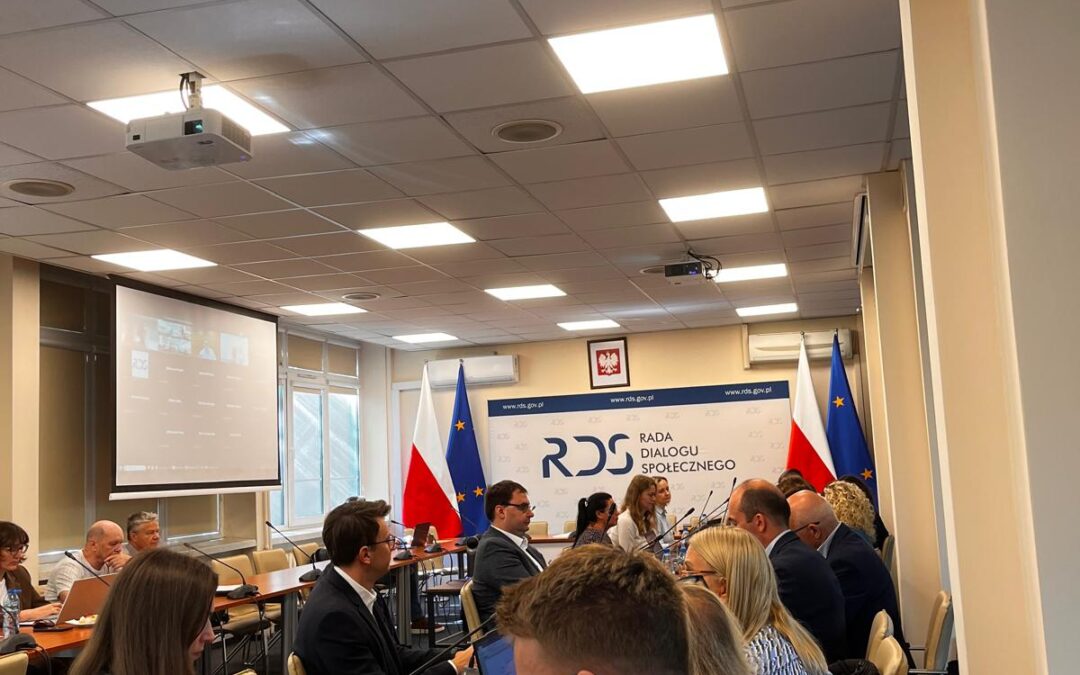 Posiedzenie Rady Dialogu Społecznego ws. projektu dyrektywy platformowej